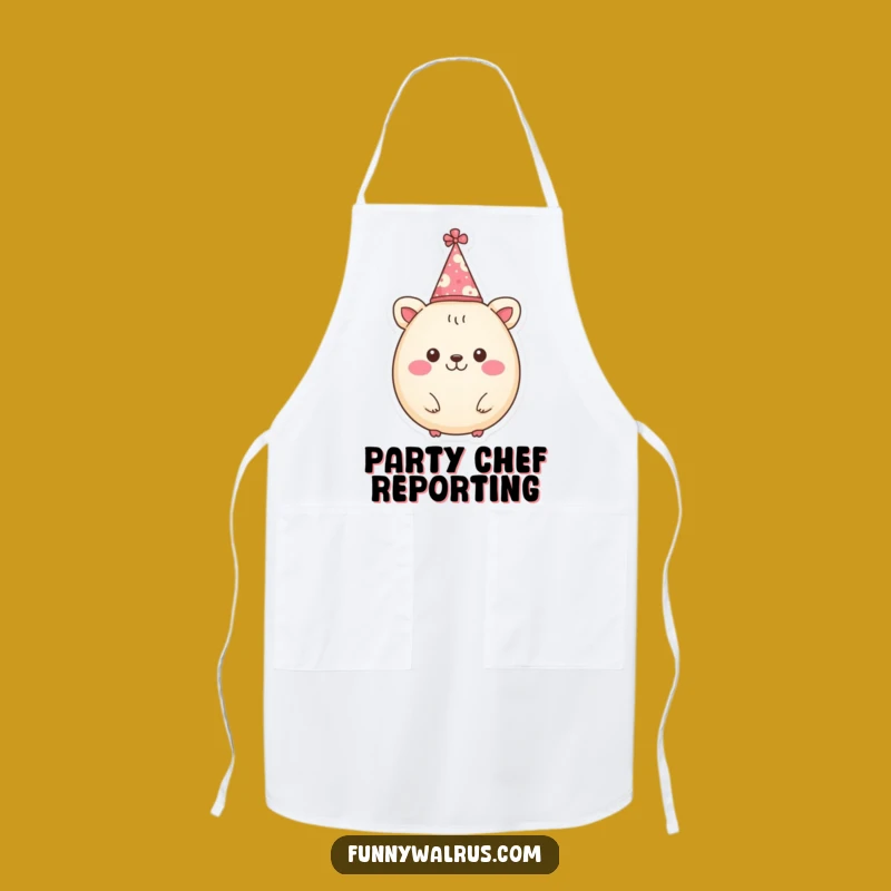 Funny Round Animal Party Hat Apron: Festive Kitchen Fun, Hilarious Funny Gift